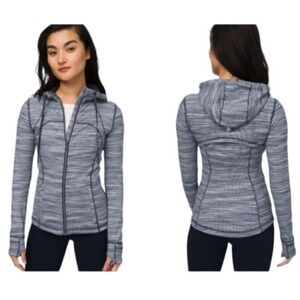 Lululemon Hooded Define Jacket Nulu Mini Space Dye Size 14